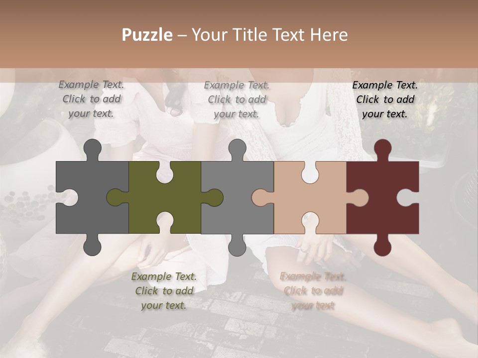 Dreaming In Paradise PowerPoint Template