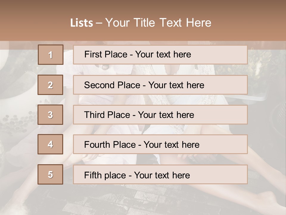 Dreaming In Paradise PowerPoint Template