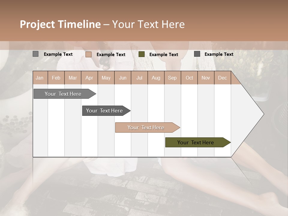 Dreaming In Paradise PowerPoint Template