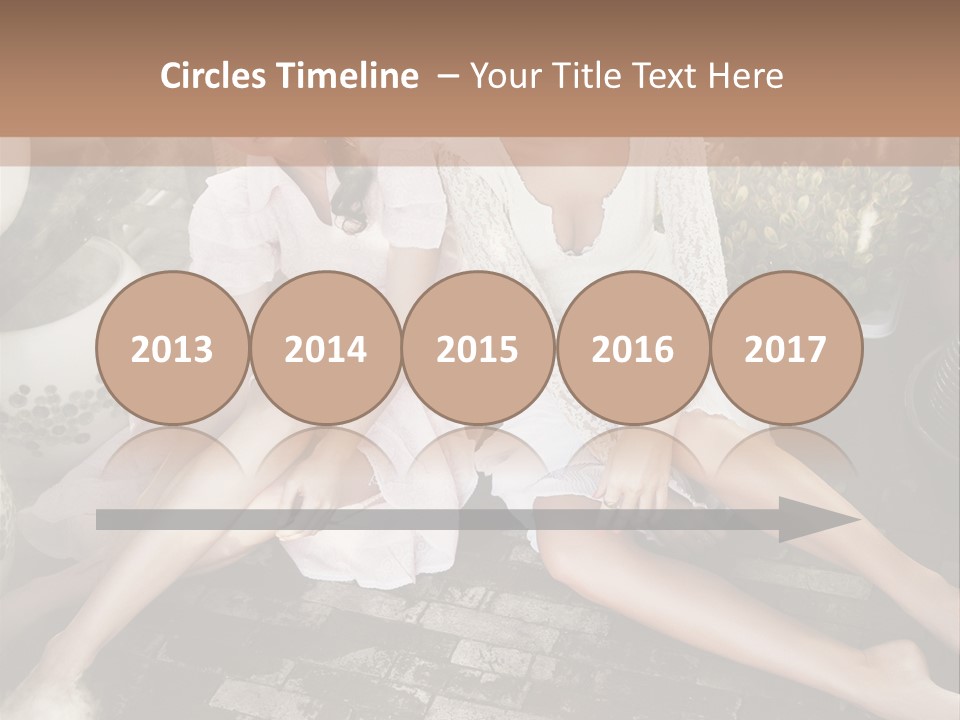 Dreaming In Paradise PowerPoint Template