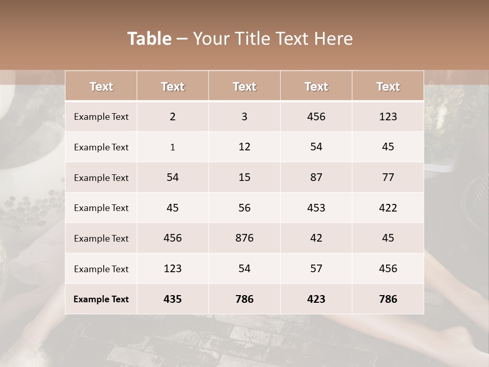 Dreaming In Paradise PowerPoint Template