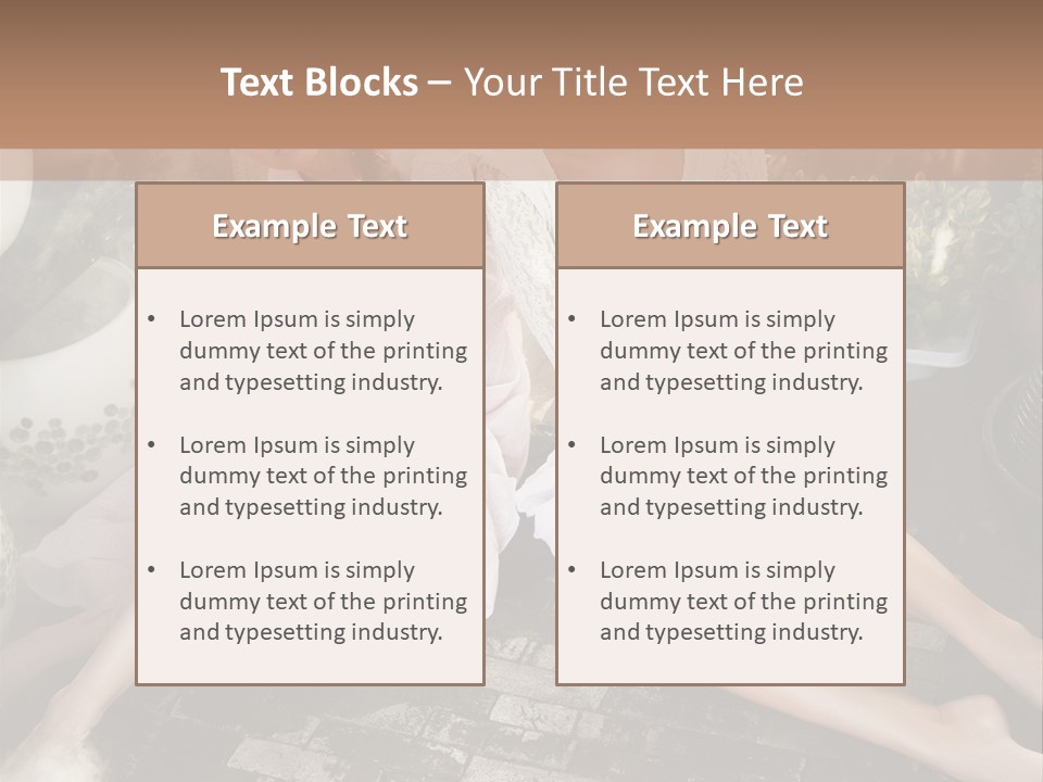 Dreaming In Paradise PowerPoint Template