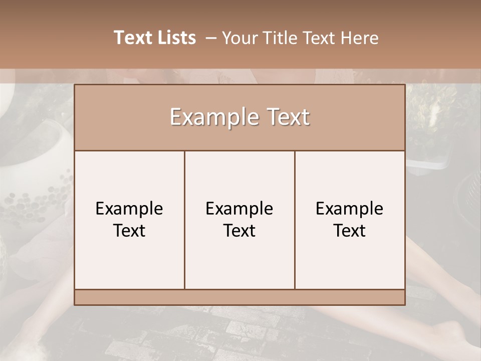 Dreaming In Paradise PowerPoint Template