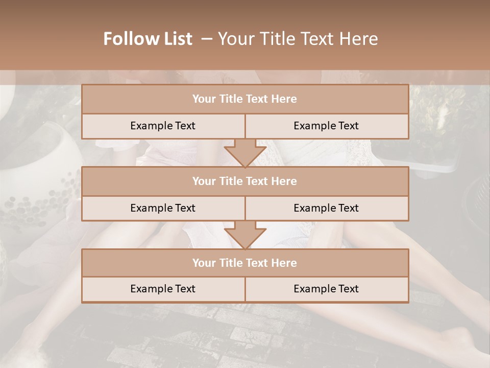 Dreaming In Paradise PowerPoint Template