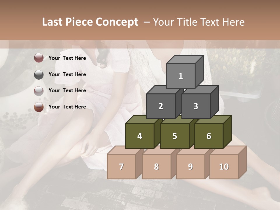 Dreaming In Paradise PowerPoint Template