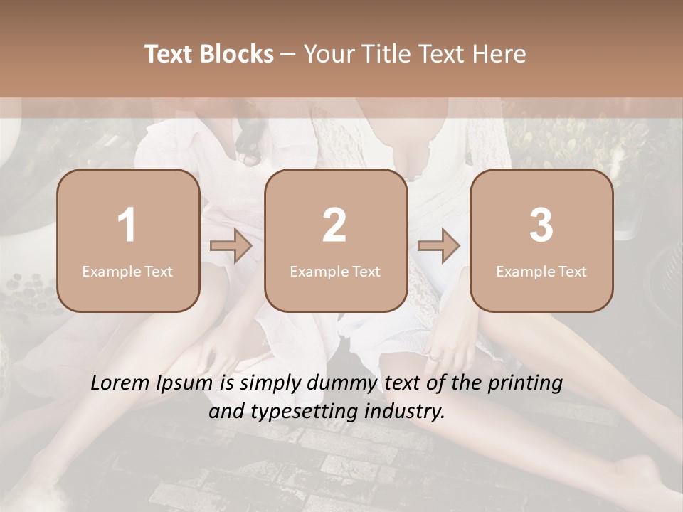 Dreaming In Paradise PowerPoint Template