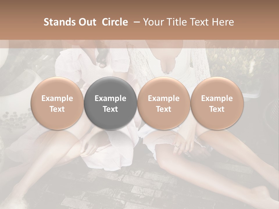 Dreaming In Paradise PowerPoint Template