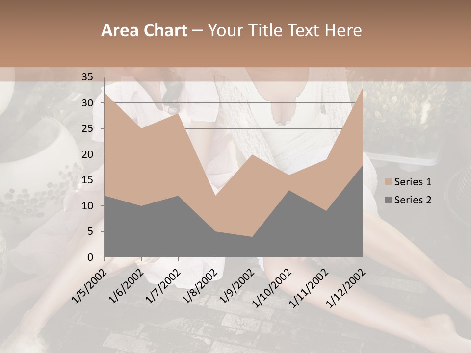 Dreaming In Paradise PowerPoint Template