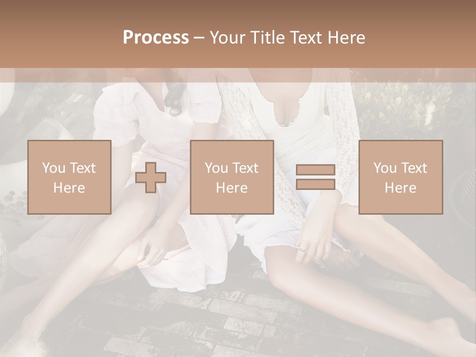 Dreaming In Paradise PowerPoint Template