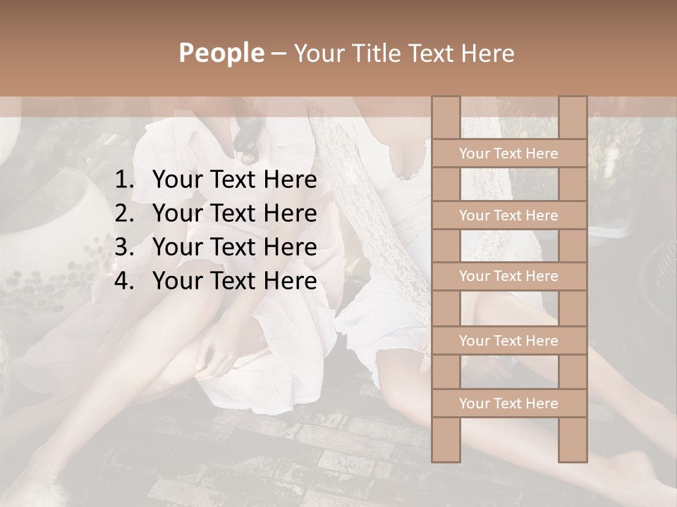 Dreaming In Paradise PowerPoint Template