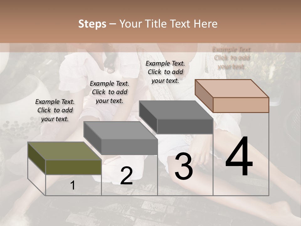 Dreaming In Paradise PowerPoint Template