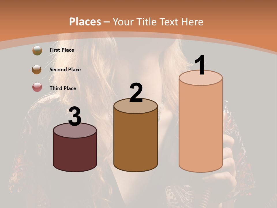 Person Hookah One PowerPoint Template