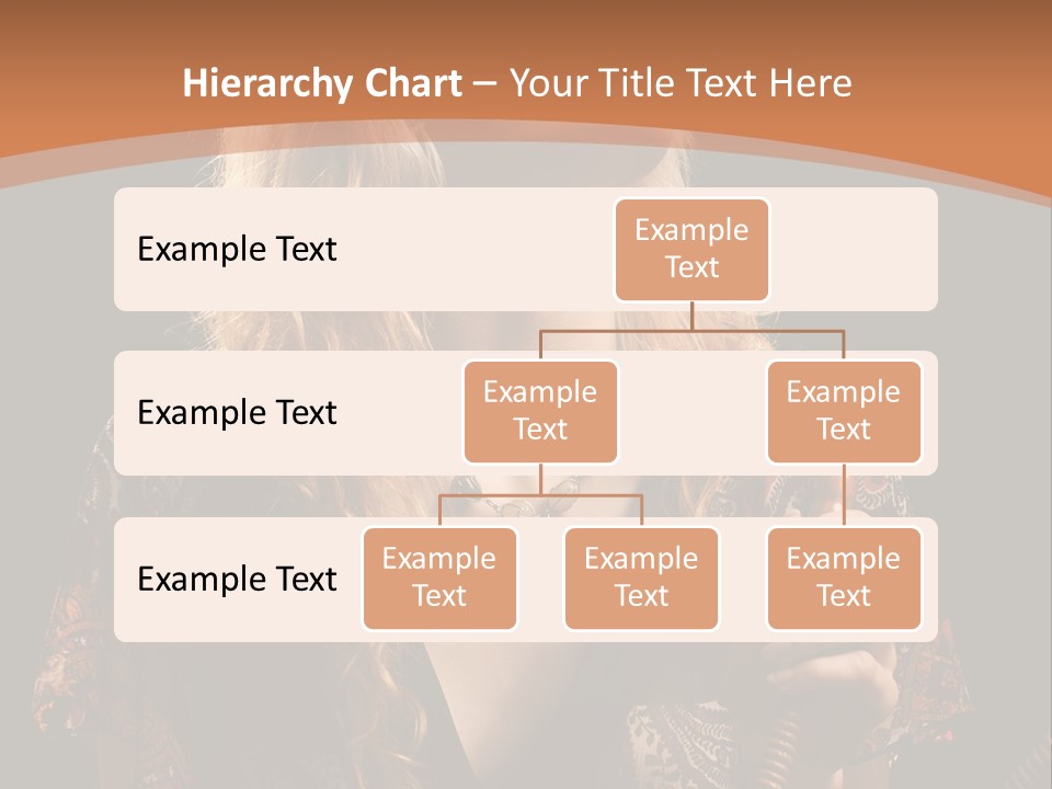 Person Hookah One PowerPoint Template