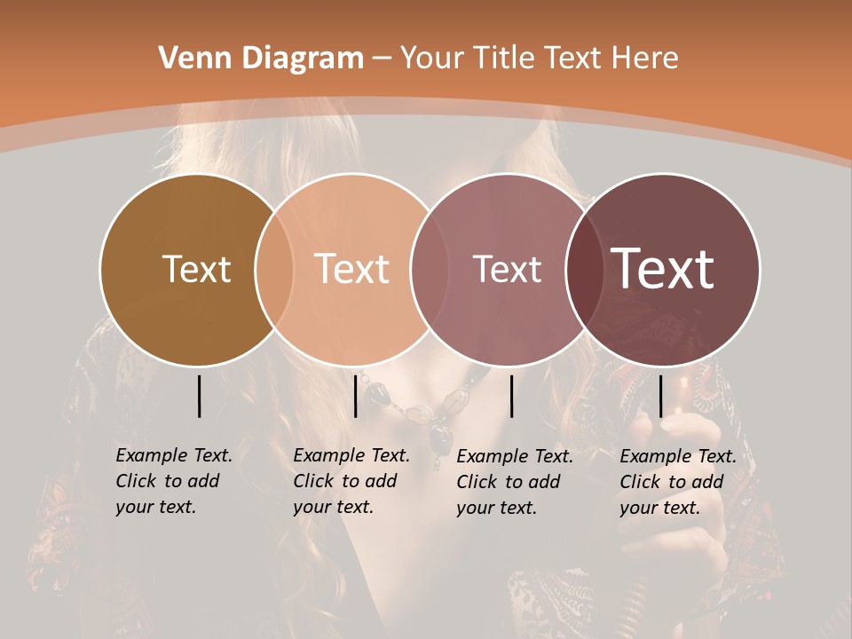 Person Hookah One PowerPoint Template