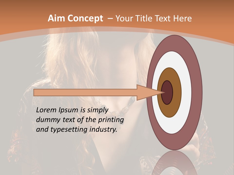 Person Hookah One PowerPoint Template