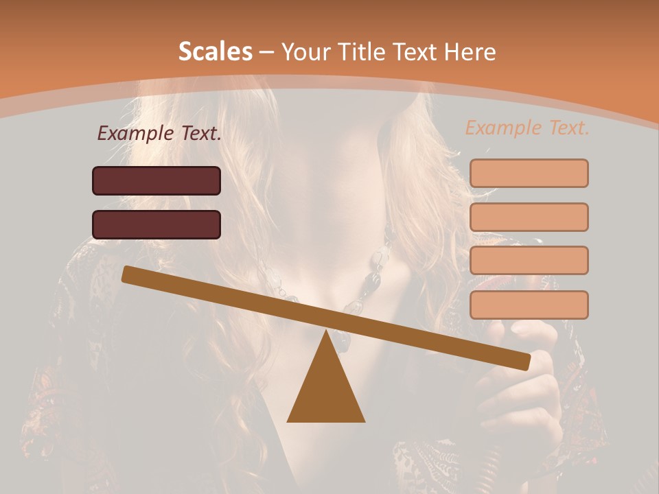 Person Hookah One PowerPoint Template
