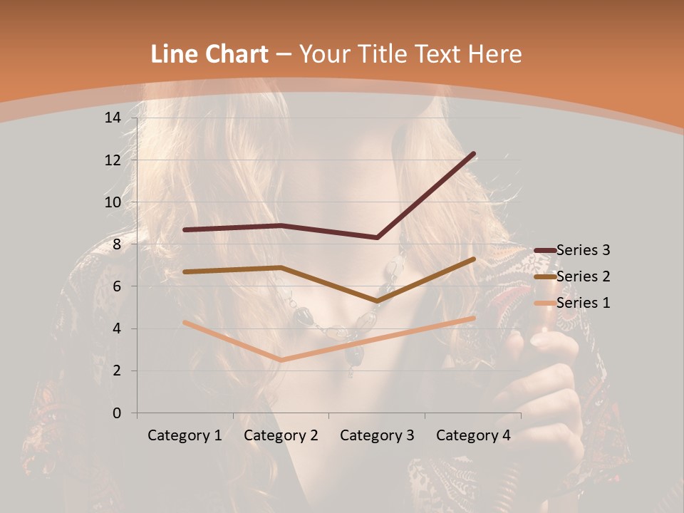 Person Hookah One PowerPoint Template