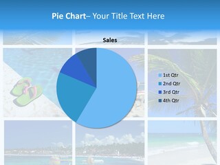 Slipper Feet Beachfront PowerPoint Template