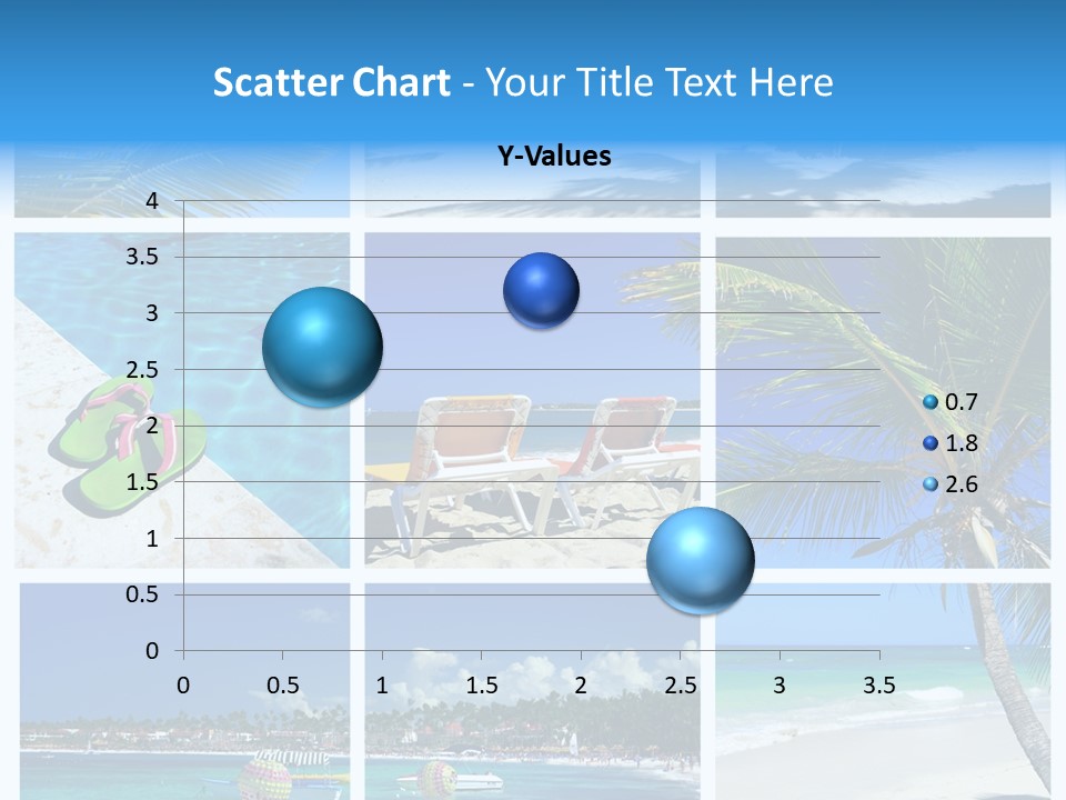 Slipper Feet Beachfront PowerPoint Template