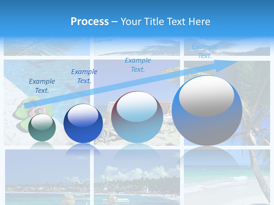 Slipper Feet Beachfront PowerPoint Template