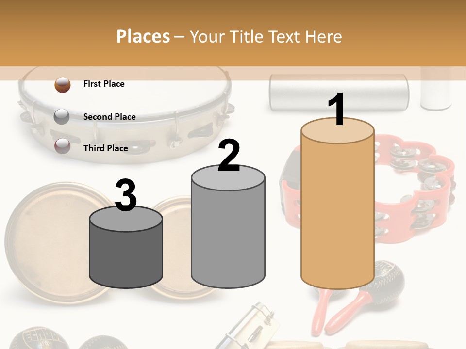 Percussion Musical Instruments PowerPoint Template
