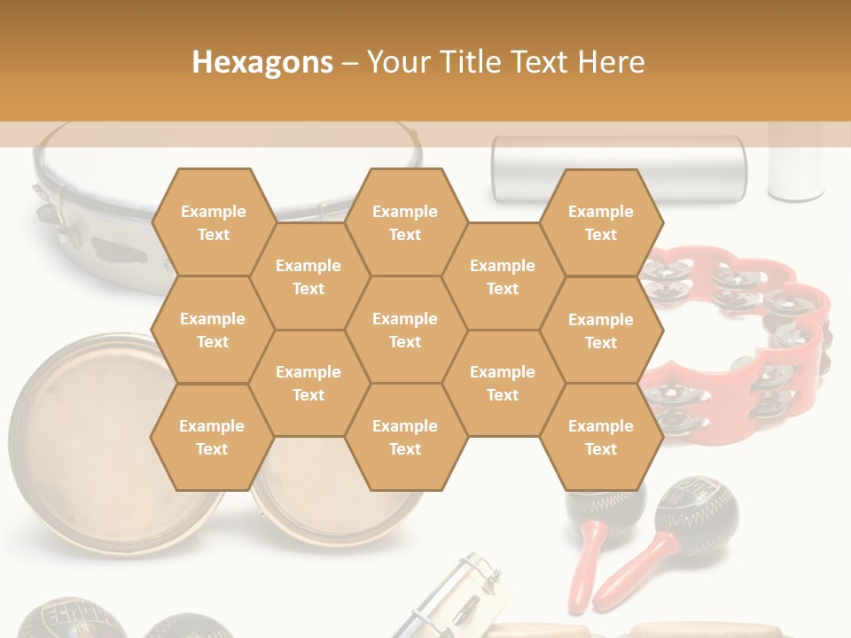 Percussion Musical Instruments PowerPoint Template