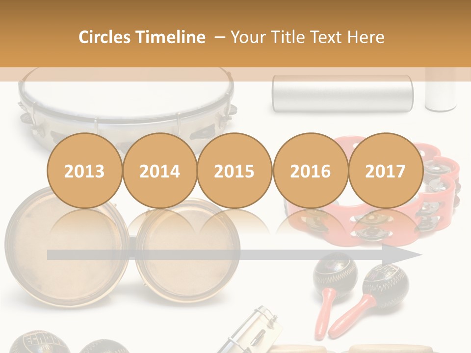 Percussion Musical Instruments PowerPoint Template