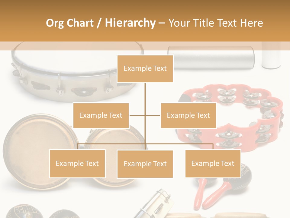 Percussion Musical Instruments PowerPoint Template