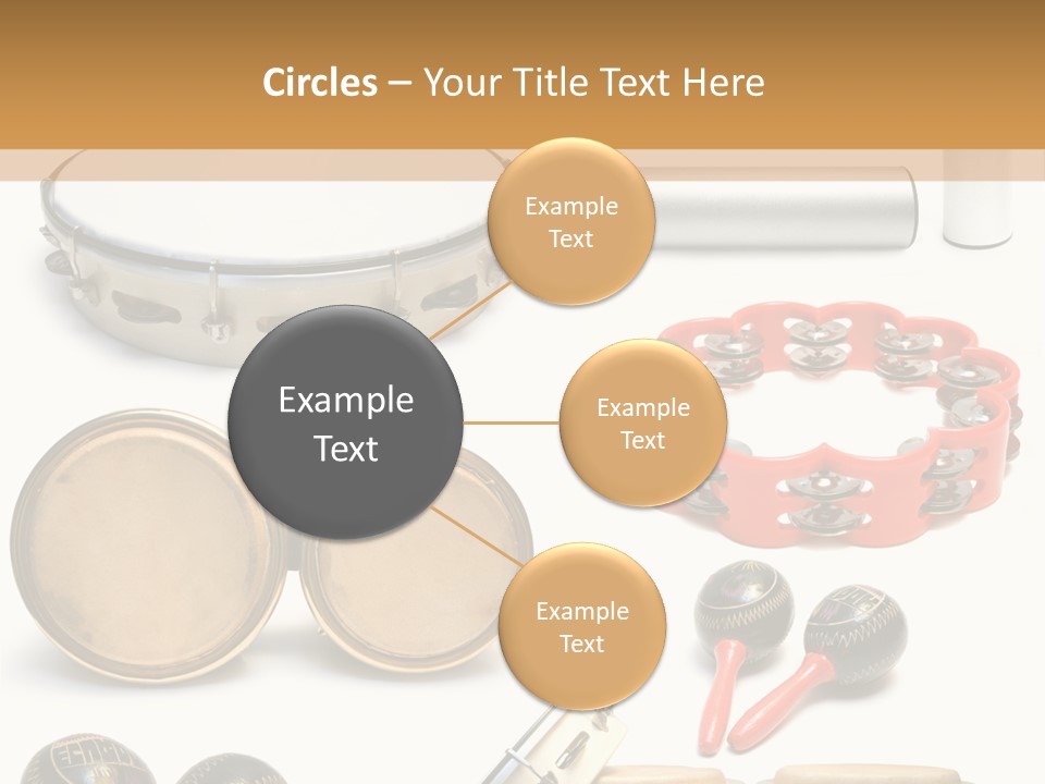 Percussion Musical Instruments PowerPoint Template