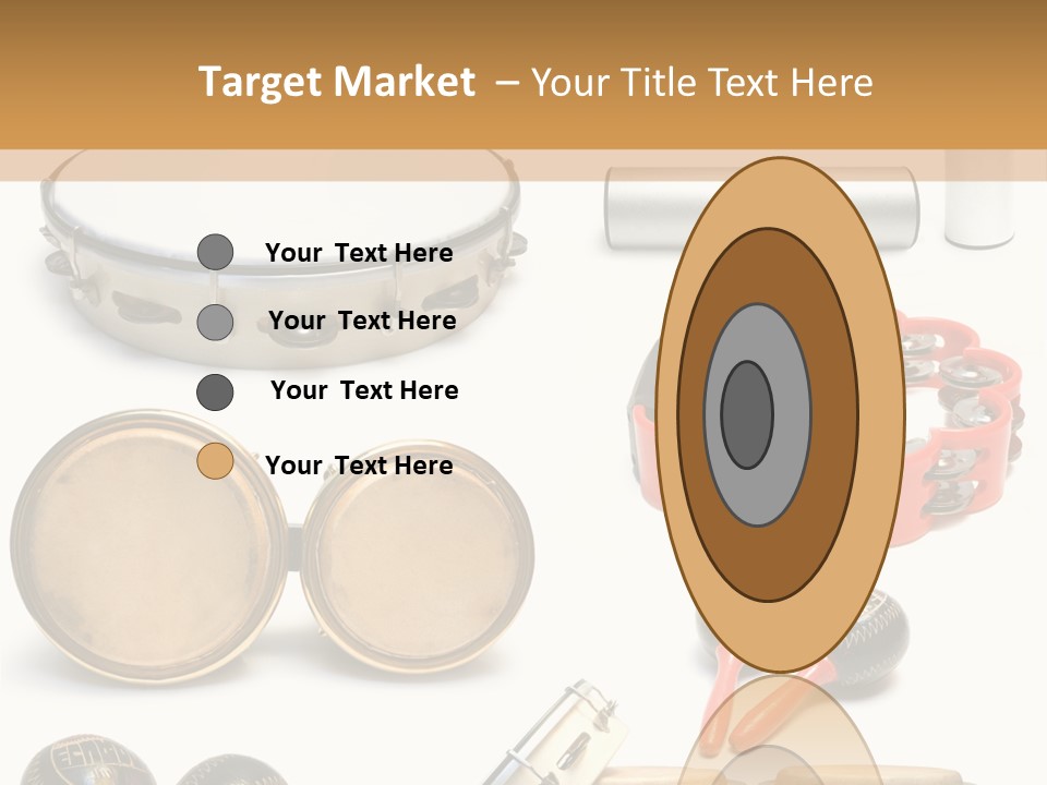 Percussion Musical Instruments PowerPoint Template