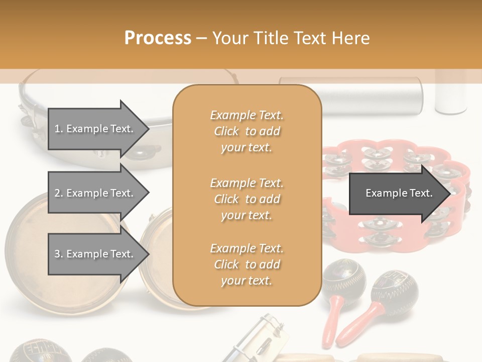 Percussion Musical Instruments PowerPoint Template