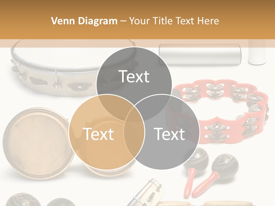 Percussion Musical Instruments PowerPoint Template