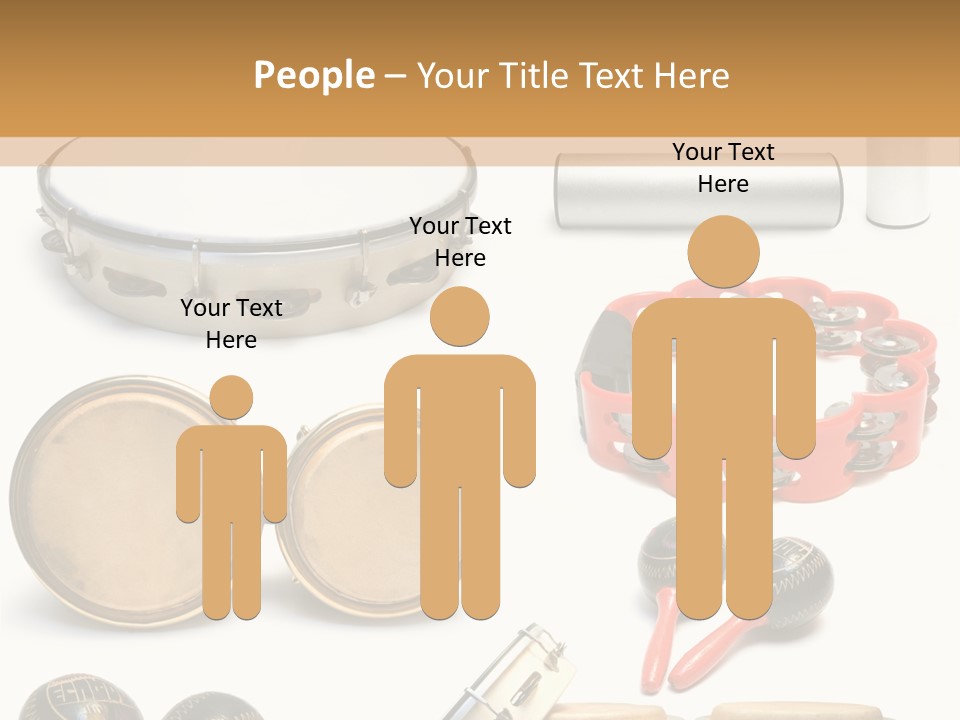 Percussion Musical Instruments PowerPoint Template