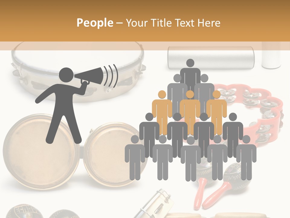 Percussion Musical Instruments PowerPoint Template