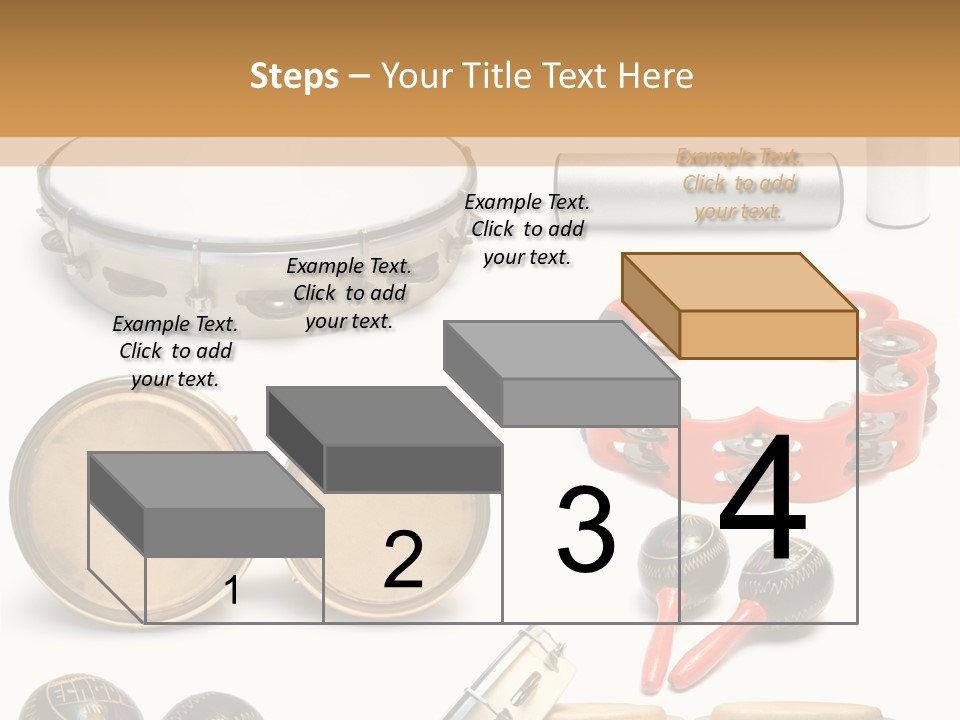 Percussion Musical Instruments PowerPoint Template