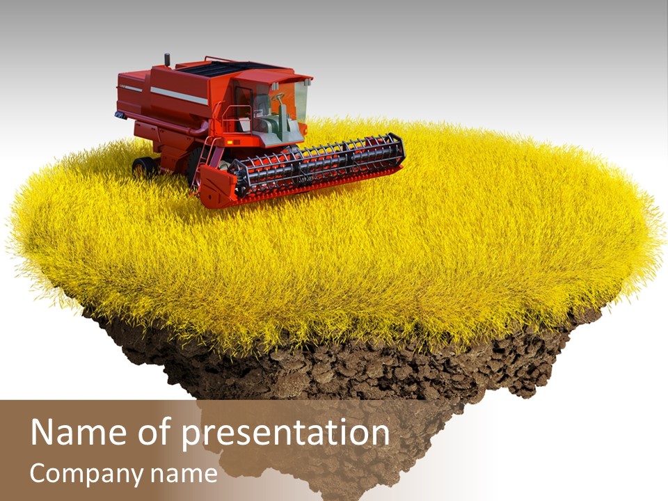 Piece Of Land PowerPoint Template