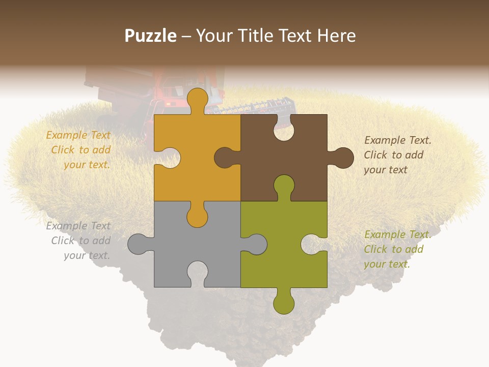 Piece Of Land PowerPoint Template