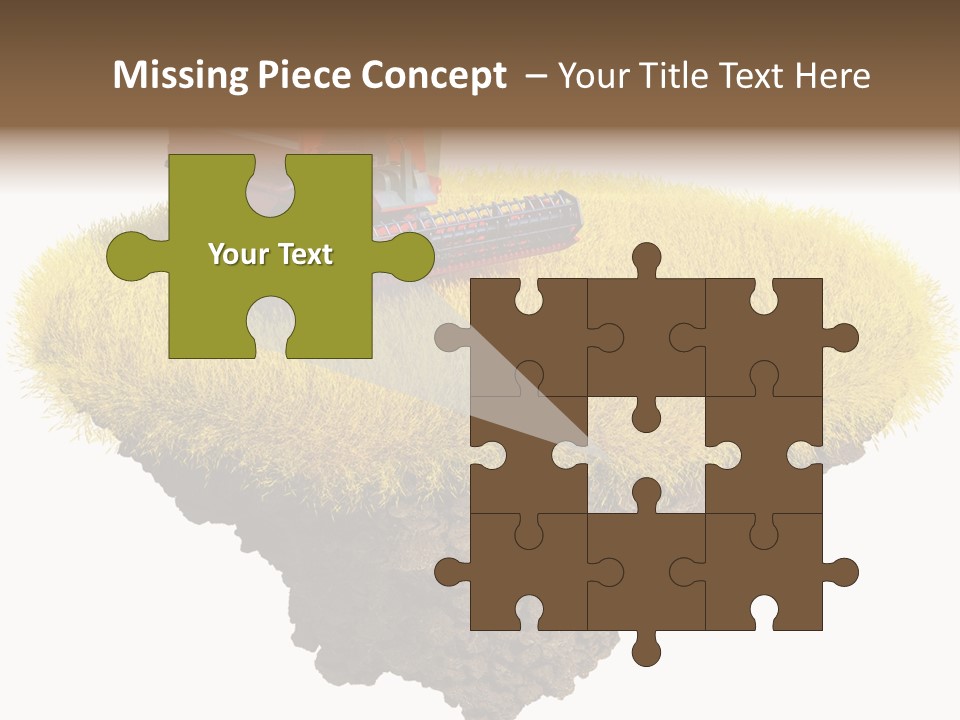 Piece Of Land PowerPoint Template