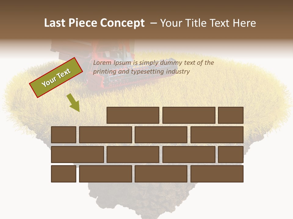 Piece Of Land PowerPoint Template
