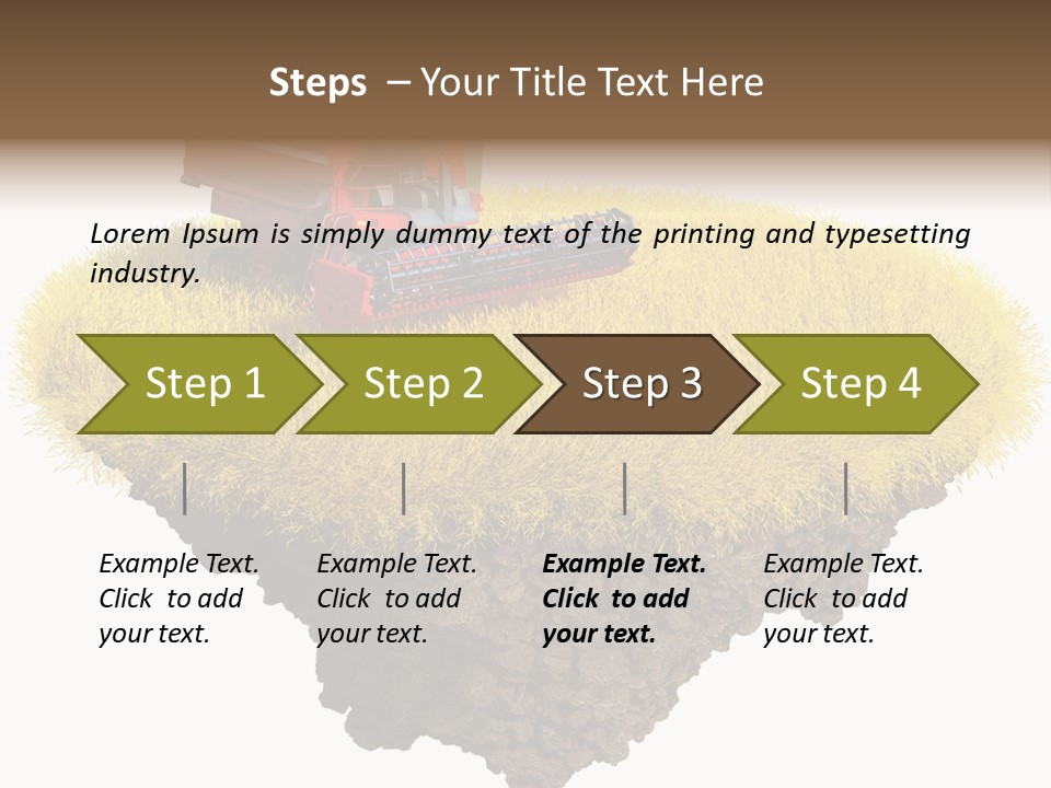 Piece Of Land PowerPoint Template