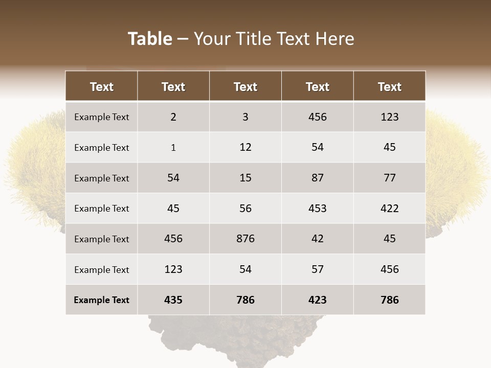 Piece Of Land PowerPoint Template