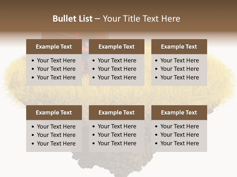 Piece Of Land PowerPoint Template