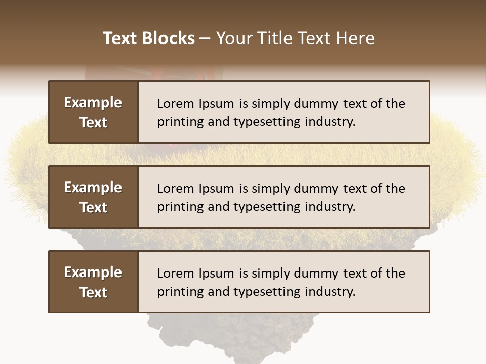 Piece Of Land PowerPoint Template
