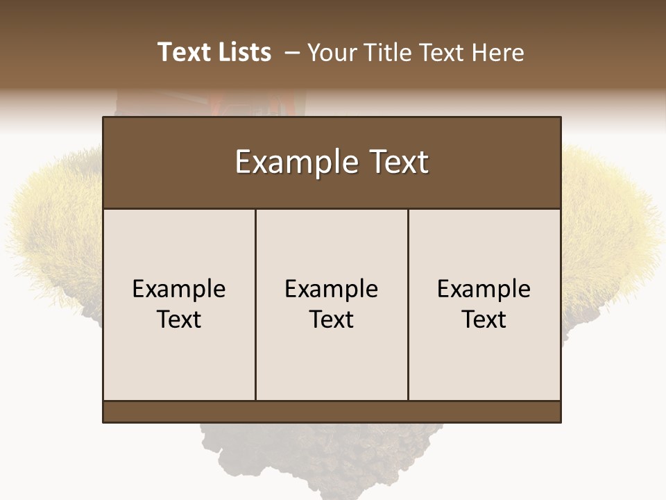 Piece Of Land PowerPoint Template