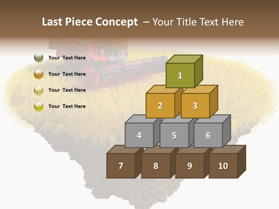 Piece Of Land PowerPoint Template