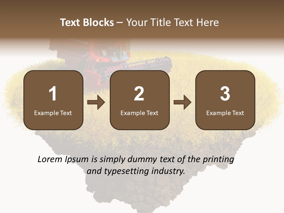 Piece Of Land PowerPoint Template