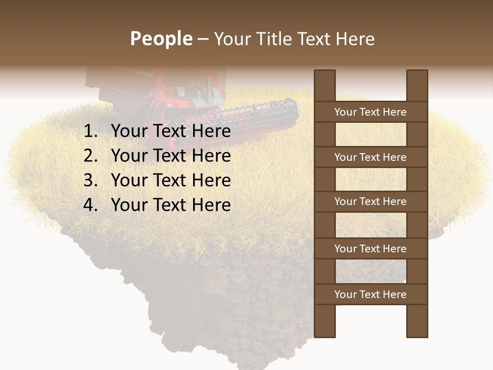 Piece Of Land PowerPoint Template