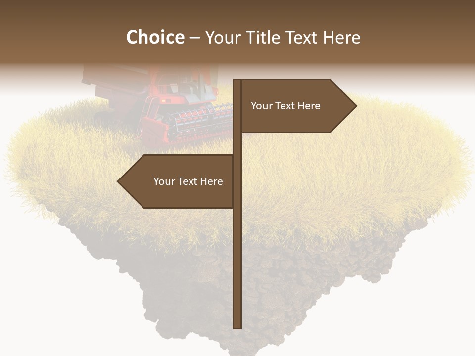 Piece Of Land PowerPoint Template