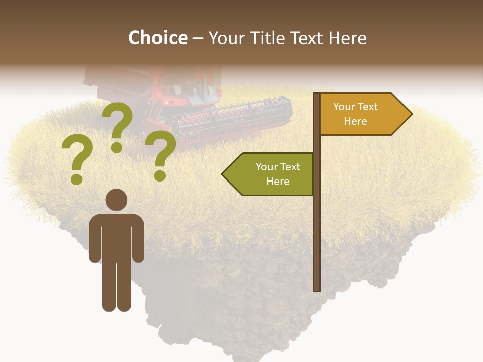 Piece Of Land PowerPoint Template