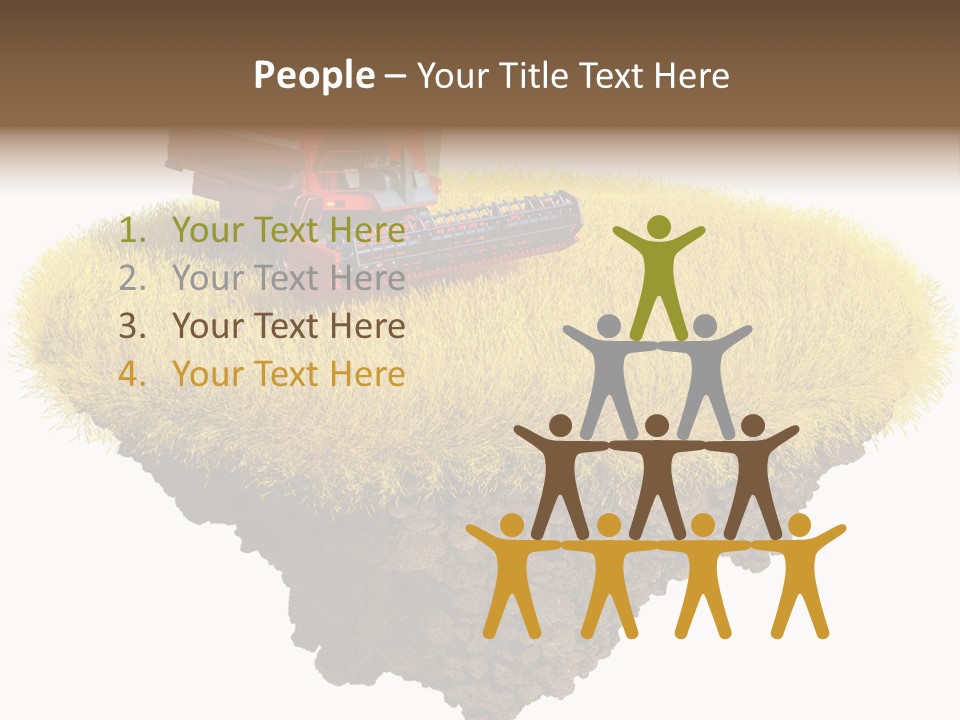 Piece Of Land PowerPoint Template